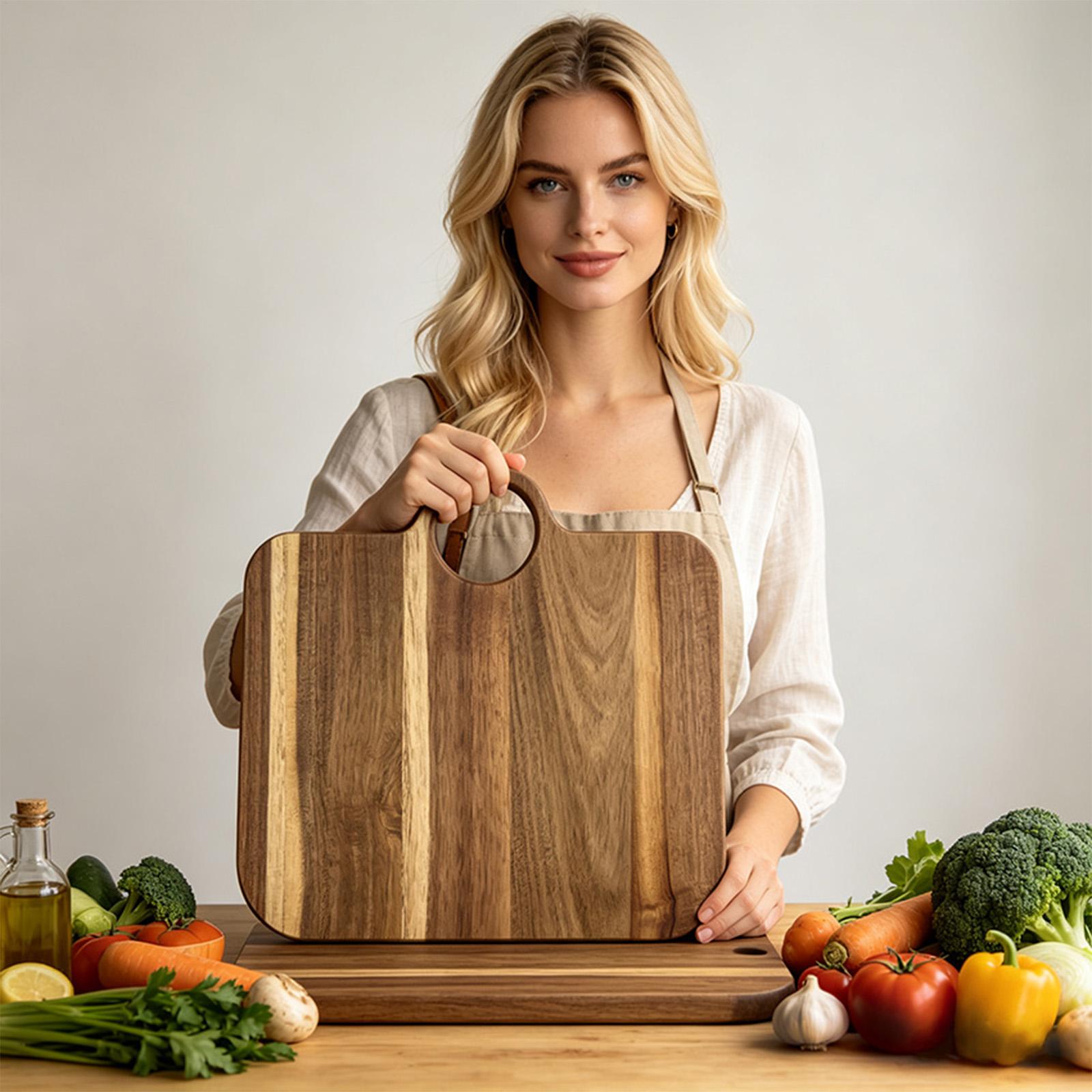 Meal Prep For Cutting - لوح تقطيع للمطبخ غير قابل للانزلاق