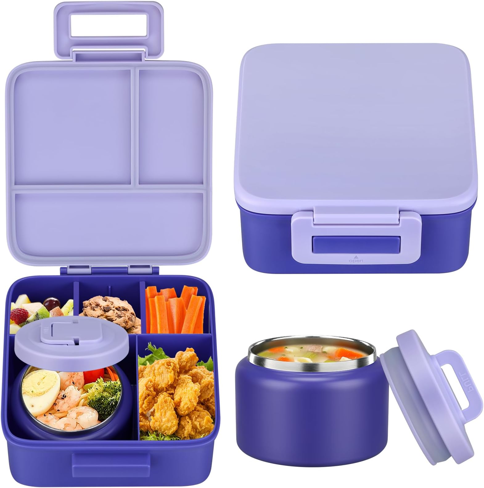 Meal Prep Kits - طقم صندوق غداء بنتو للأطفال مع
