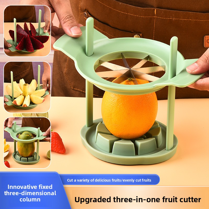 Mango Splitter Tool - قطاعة فواكه منزلية ثلاثية القطع، أداة