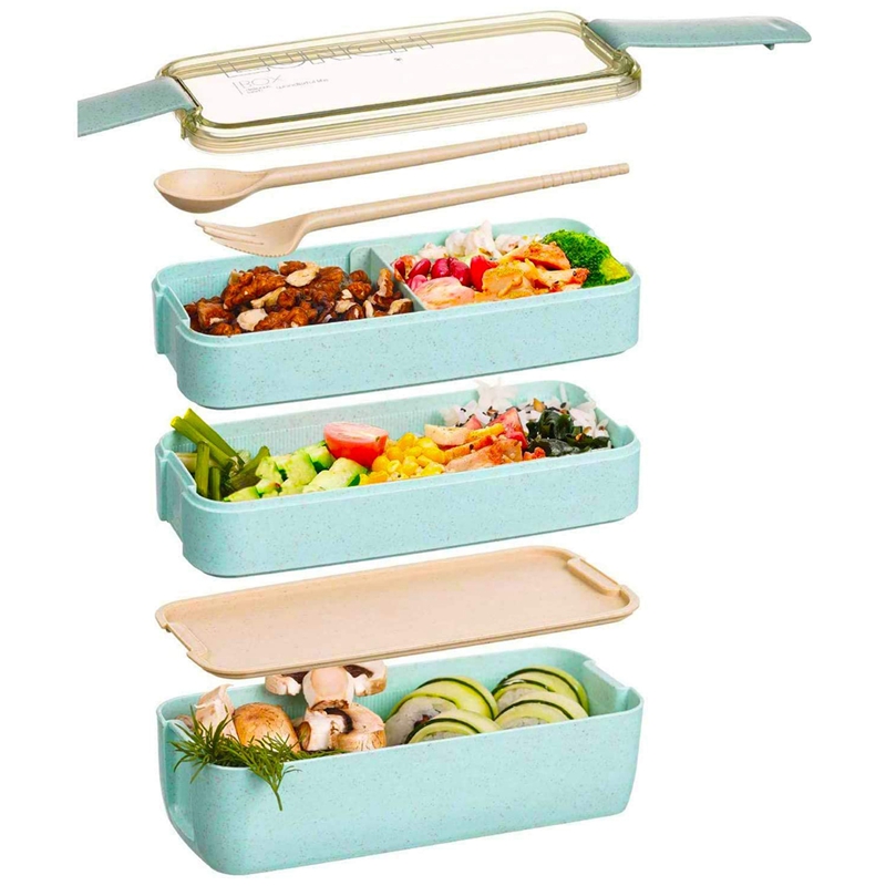 Meal Prep Japanese - WSFS! صندوق غداء ياباني بينتو، حجرة