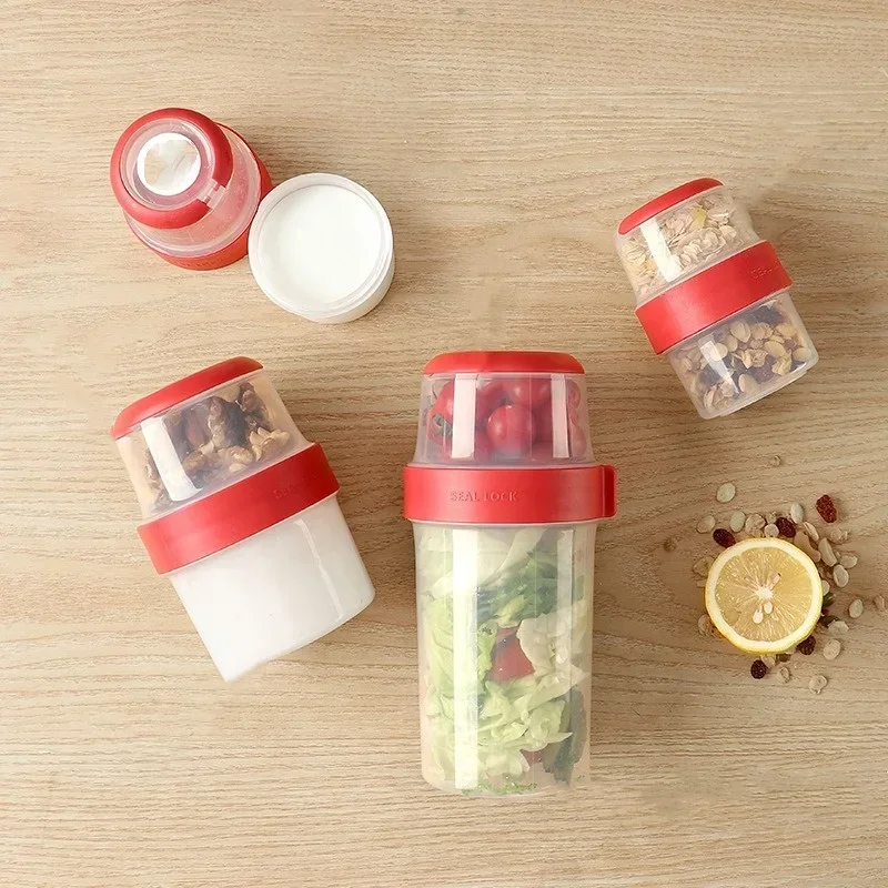 طبقة مزدوجة مختومة مقصورة صندو - مراجعة Meal Prep Kits وسعره