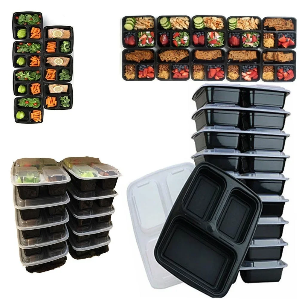 7 عبوات من 3 حجرات لتجهيز الوج - مراجعة Meal Prep Kits وسعره