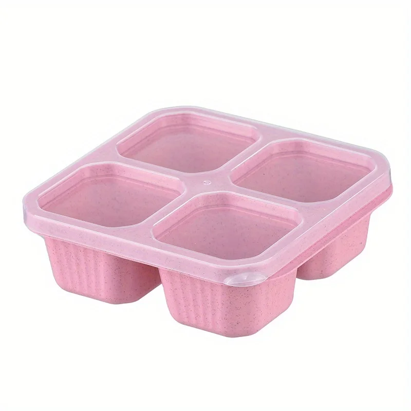علبة للوجبات الخفيفة مع 4 أغطي - مراجعة Meal Prep Kits وسعره