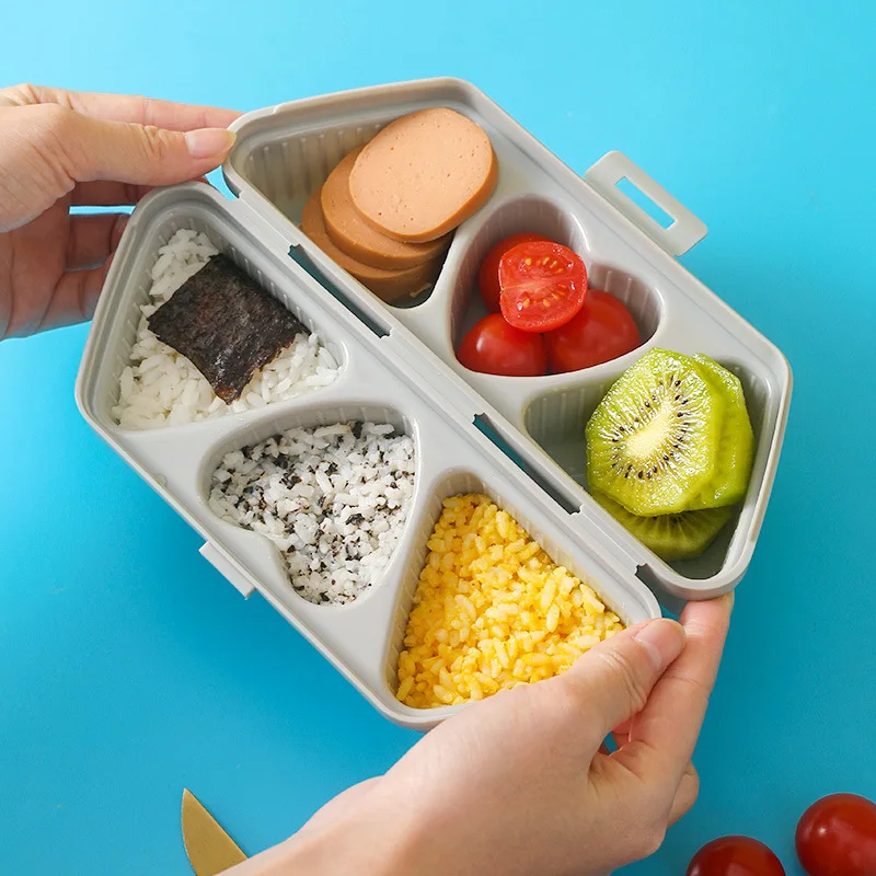 للطي المحمولة مثلث الحب السوشي - مراجعة Meal Prep Japanese وسعره