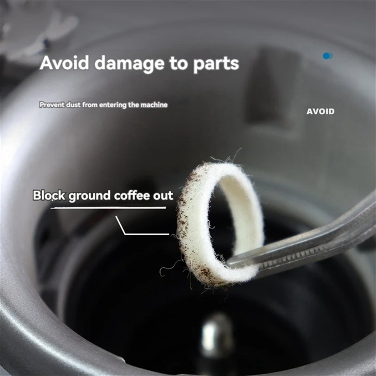 حلقة لباد DT34 لماكينات طحن ال - مراجعة Breville Espresso Bes870 وسعره