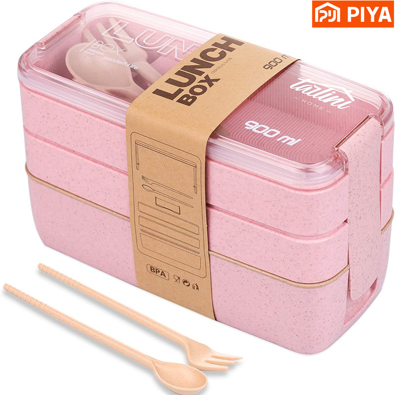 3 في 1 مقصورة القمح القش بينتو - مراجعة Meal Prep Kits وسعره