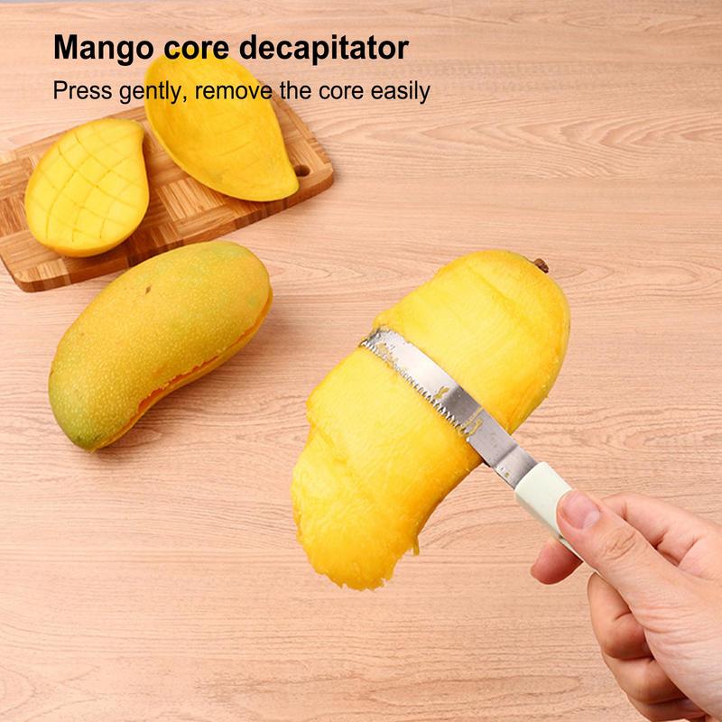 3in1 تقشير المانجو قطع سكين ال - مراجعة Mango Splitter Tool وسعره
