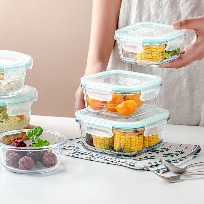ارتفاع البورسليكات الزجاج صندو - مراجعة Meal Prep Kits وسعره