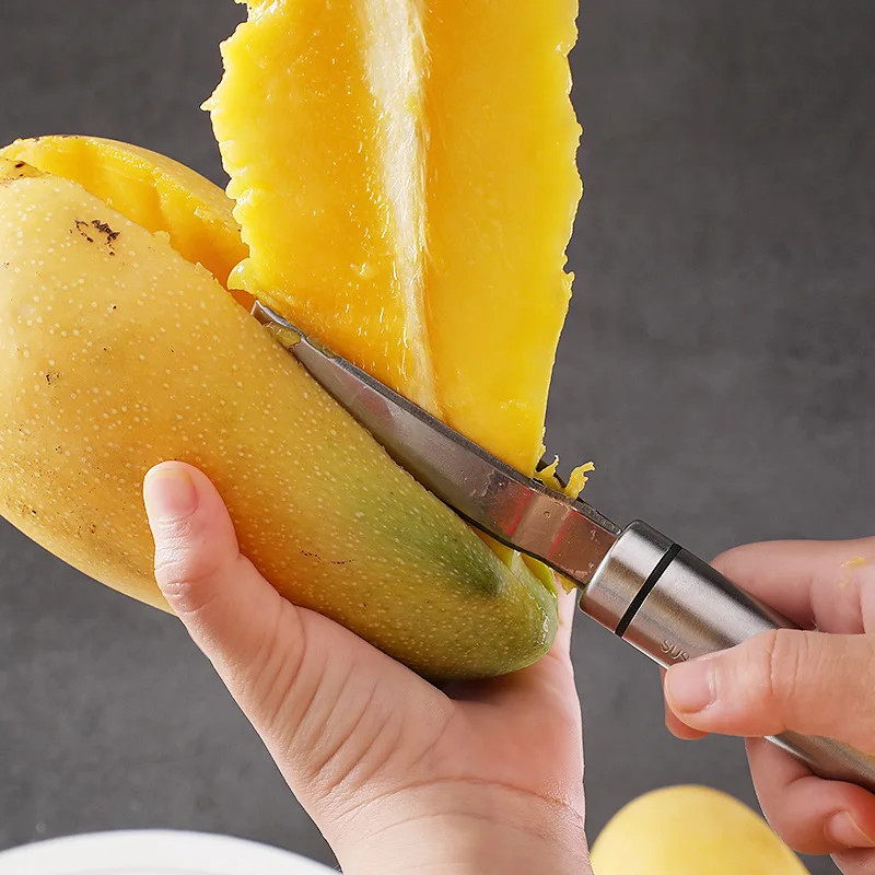 المانجو القطاعة مقشرة المانجو  - مراجعة Mango Splitter Tool وسعره
