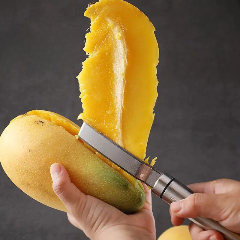 مزيل قلب المانجو من الفولاذ ال - مراجعة Mango Splitter Tool وسعره